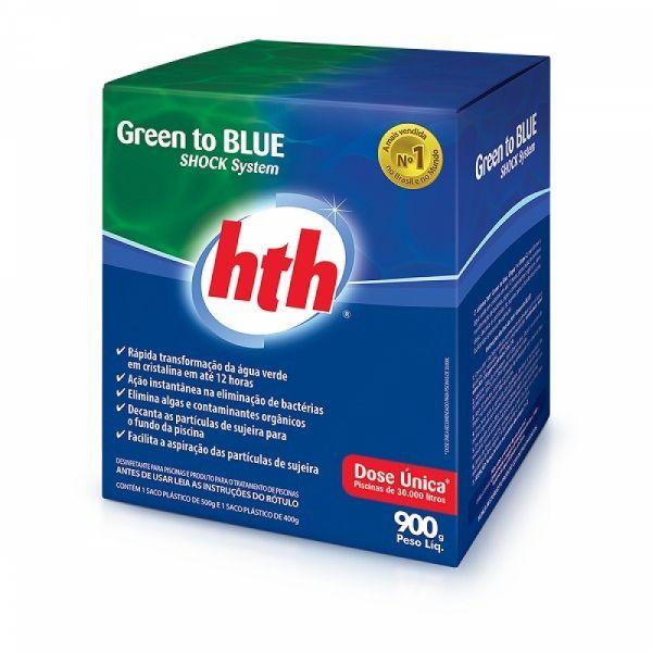 how to use hth green to blue shock system