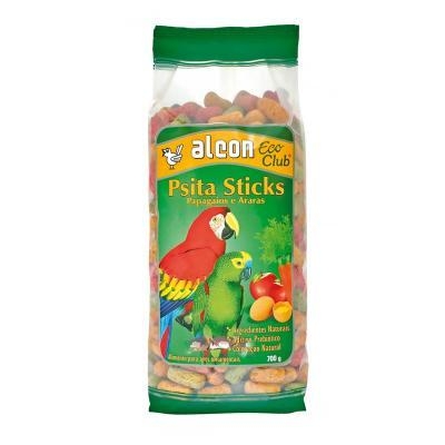 Ração Alcon Club Pássaros Psitacídeos Sticks Papagaio- 700g