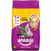 Ra&ccedil;&atilde;o Whiskas Adulto Frango e Leite