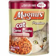 Magnus Cat Sachê Carne ao Molho