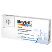 Baytril Flavour 50mg 10 comprimidos