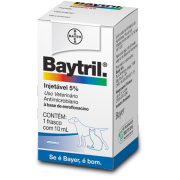 Baytril Injetável 5% 10ml
