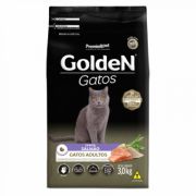 Ração Golden Gatos Adultos Salmão